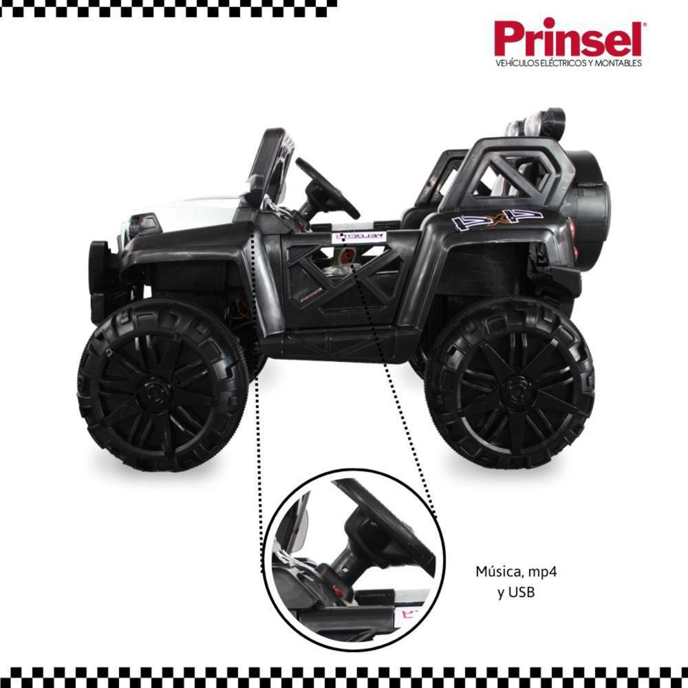 Carro Electrico Para Niños Vehiculo Uvt Raptor 12 Voltios Blan PRINSEL img #2