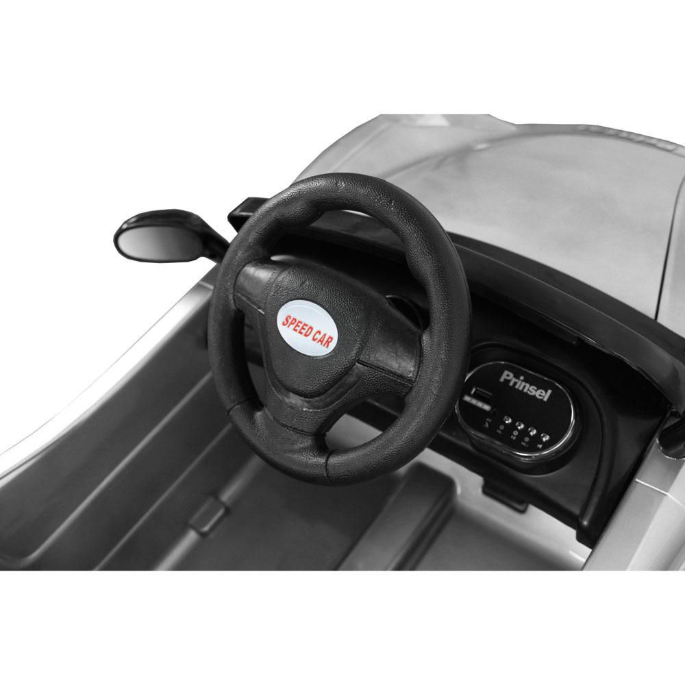 Carro Electrico Para Niños Senna Gt 6 Voltios Plateado PRINSEL img #7