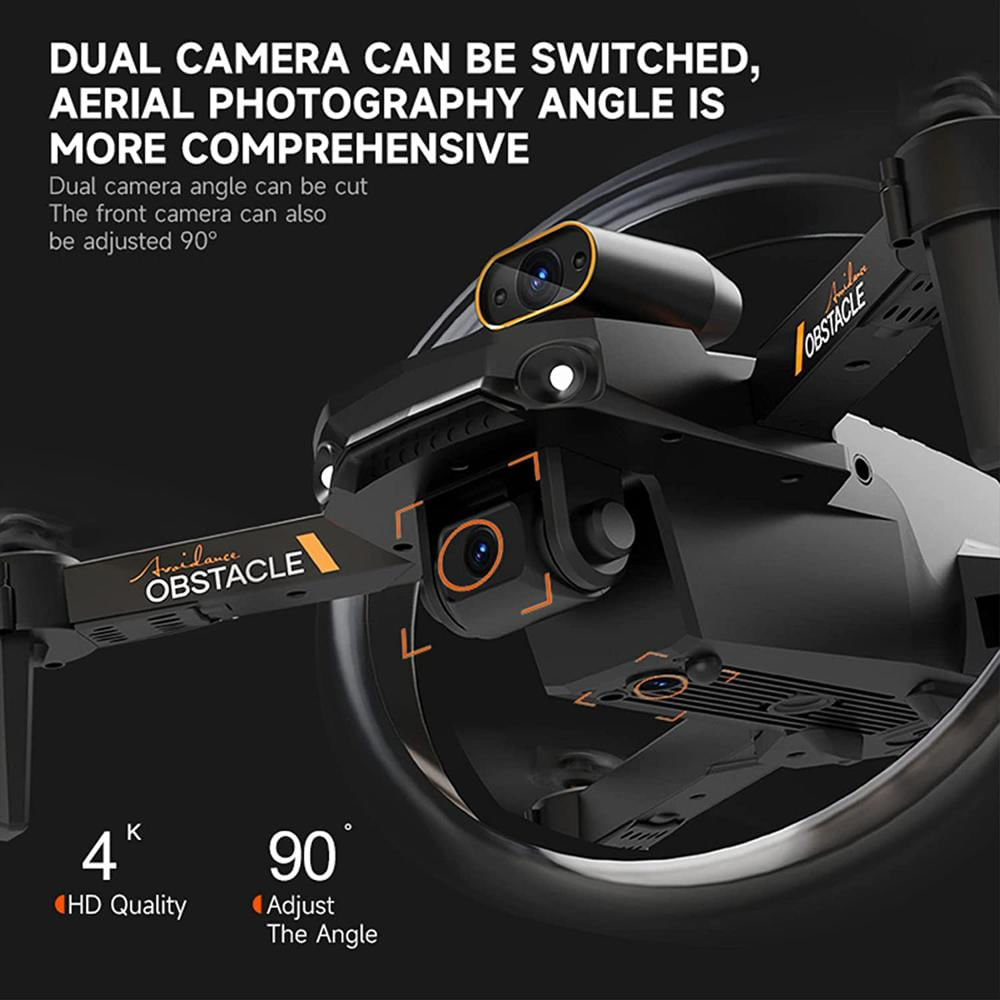 Drone Pro Max S91 Plegable Camara Hd Con Sensor Obstaculos img #3