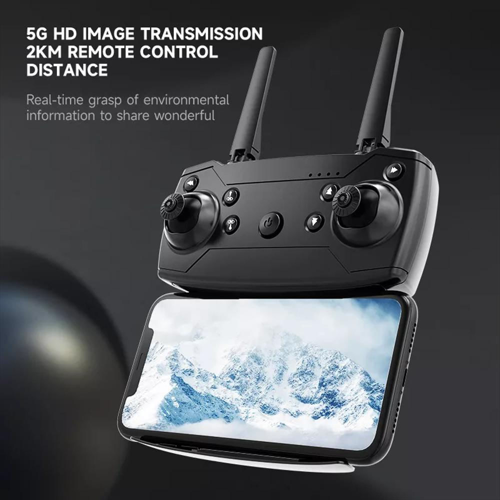 Drone Pro Max S91 Plegable Camara Hd Con Sensor Obstaculos img #4